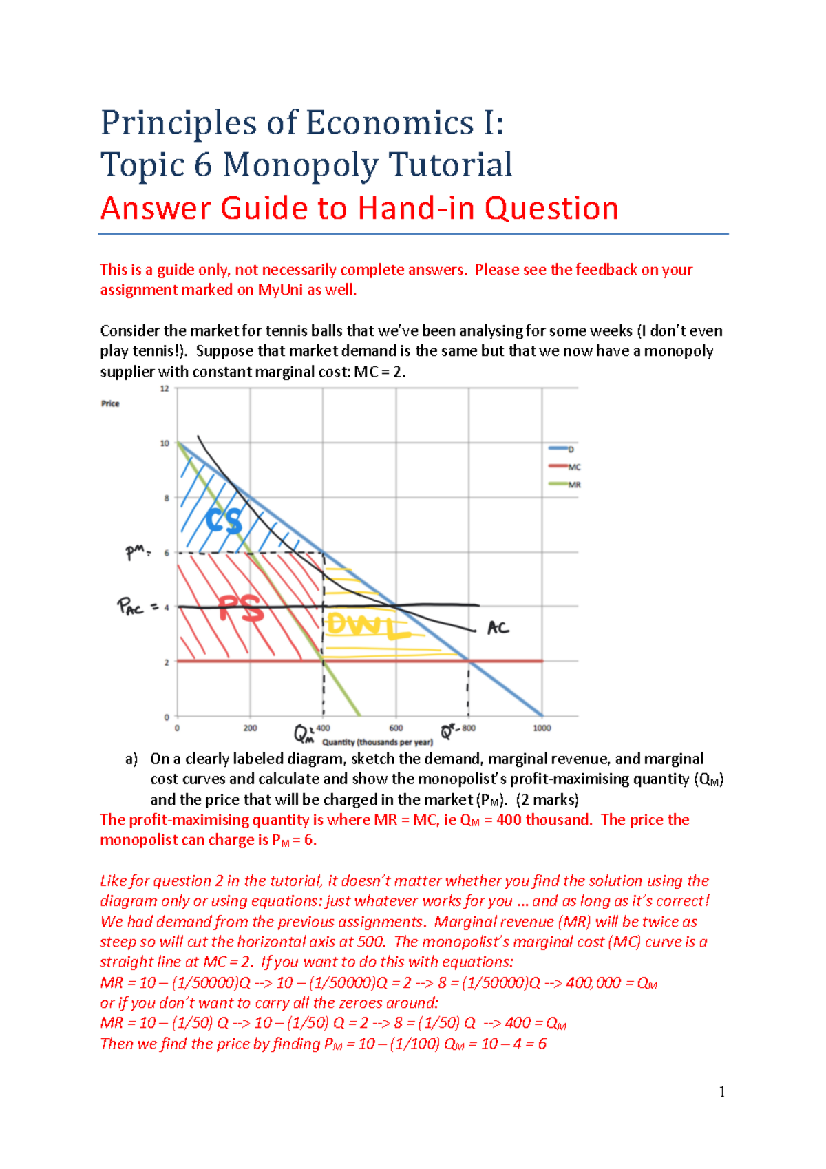 Topic 6 Answer Guide - Warning: TT: undefined function: 32 1 Principles ...