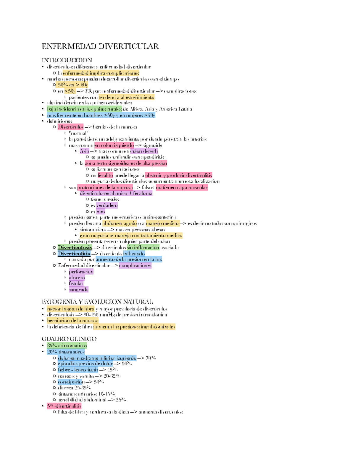 dieta de diverticulos intestinales