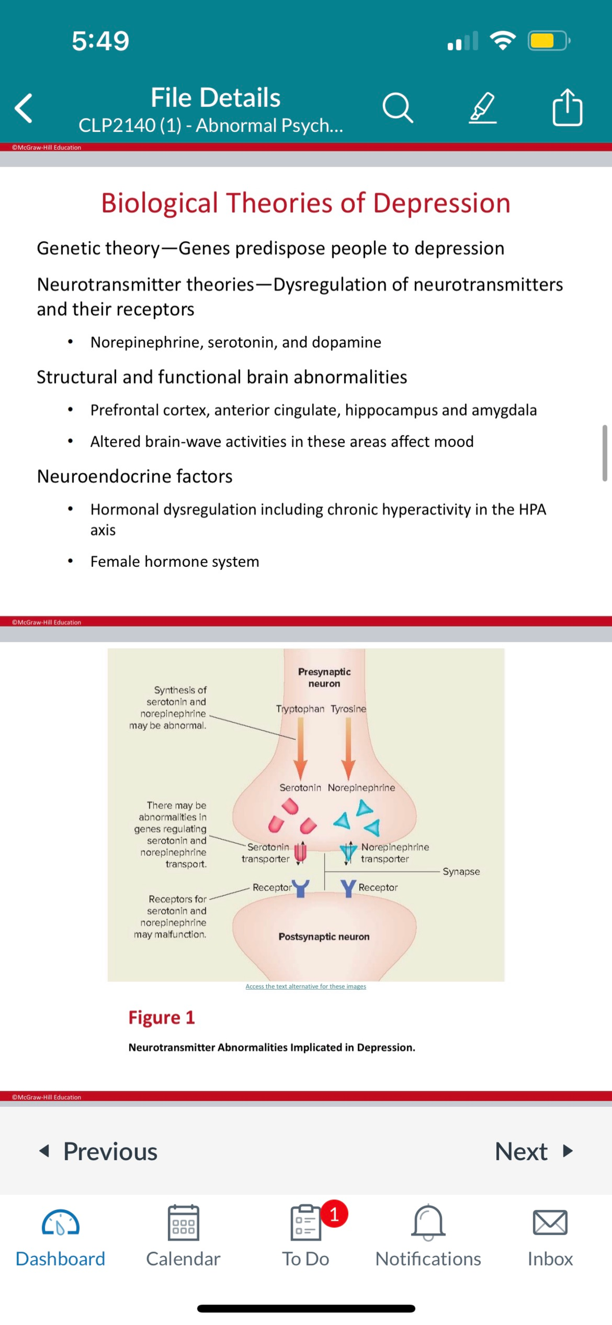 chapter 7 abnormal psychology - CLP2140 - Studocu