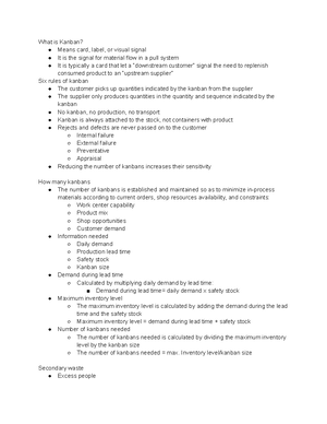 Dmaic-Unit2 - Lean manfacturing Notes - UNIT 2: STEP 2: Current ...