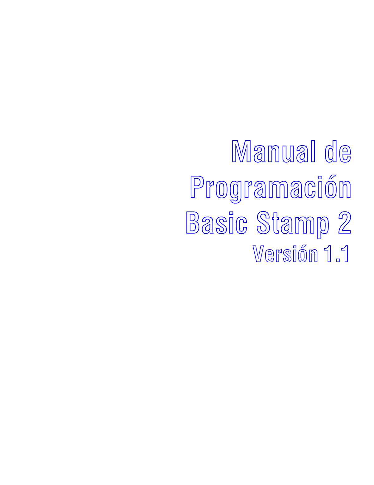 Manual De Programacion Basic Stamp 2 - Manual De Programación Basic ...