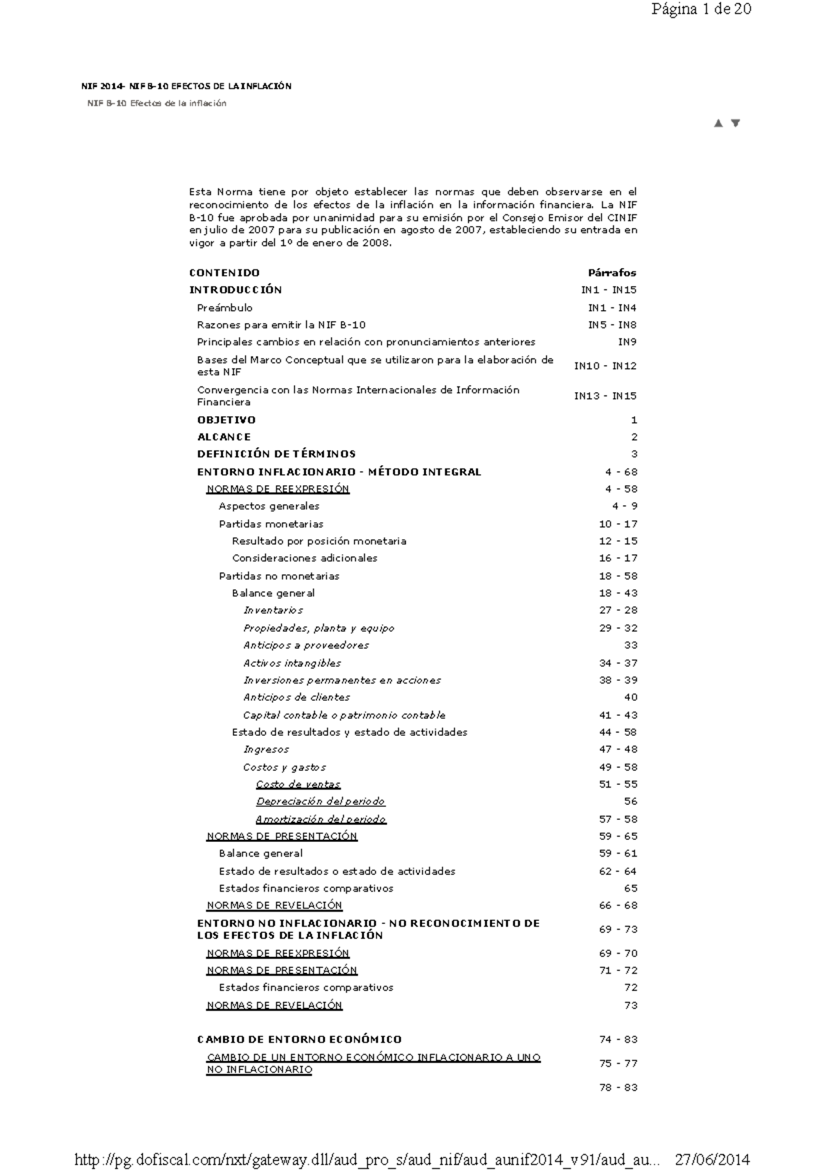 NIF B-10 APUNTES BASICOS MODULO I, UNIDAD II - NIF 2014- NIF B-10 ...