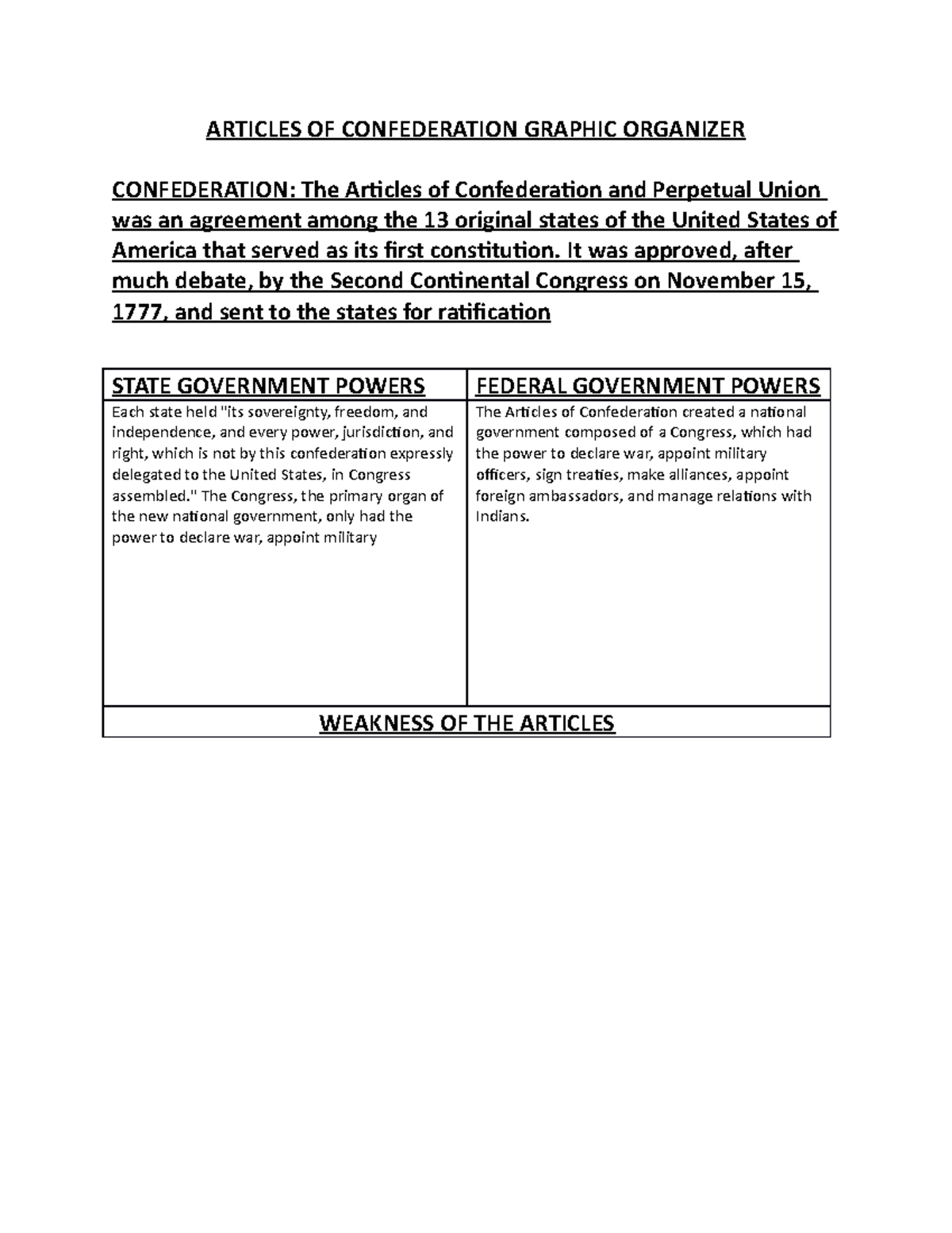 every-type-of-assignment-articles-of-confederation-graphic-organizer-confederation-the