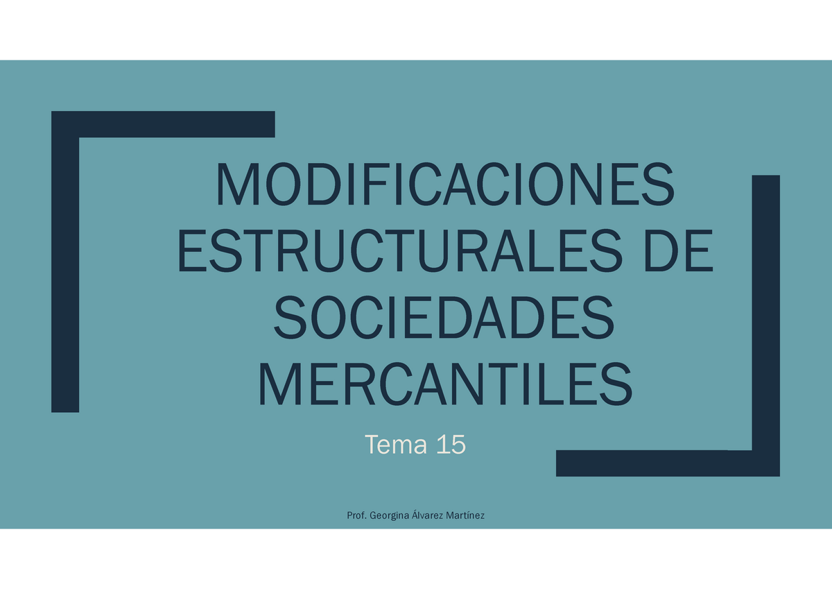 Presentación Tema 15 - Resumen Derecho Mercantil - Warning: TT ...