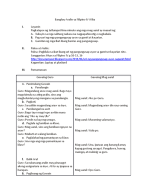 Filipino 10 worksheet Q3 final - 𝐏𝐀𝐍𝐋𝐀𝐏𝐈 -ay isang morpemang o katagang ...