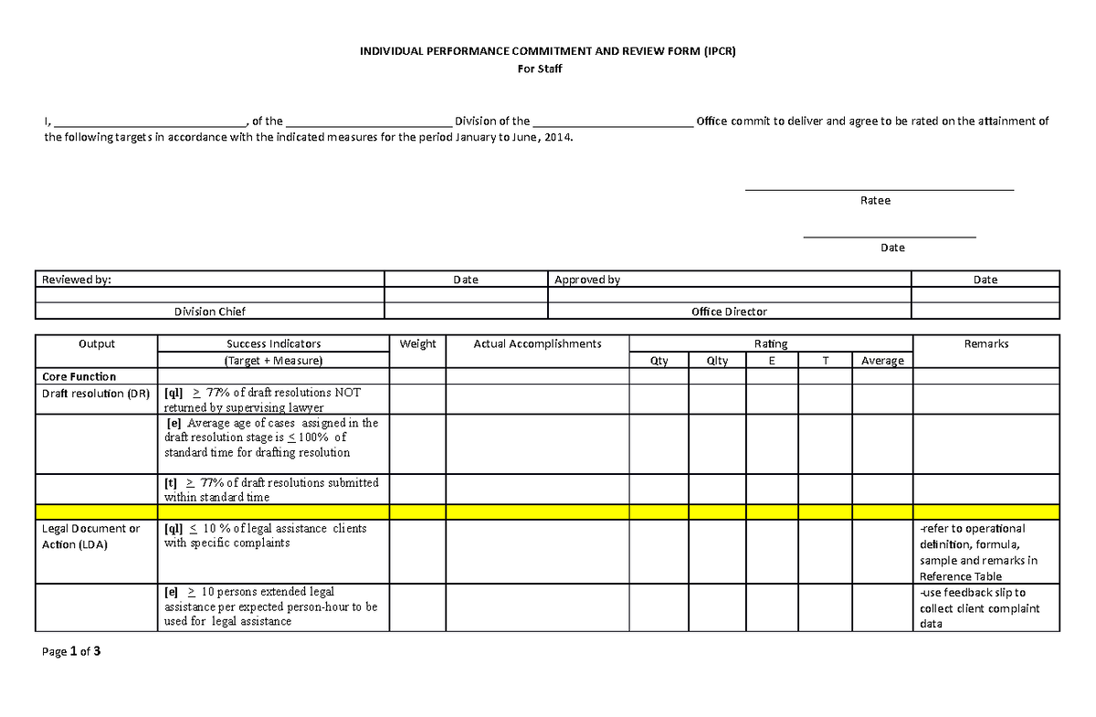 individual-performance-commitment-and-review-form-ipcr-template