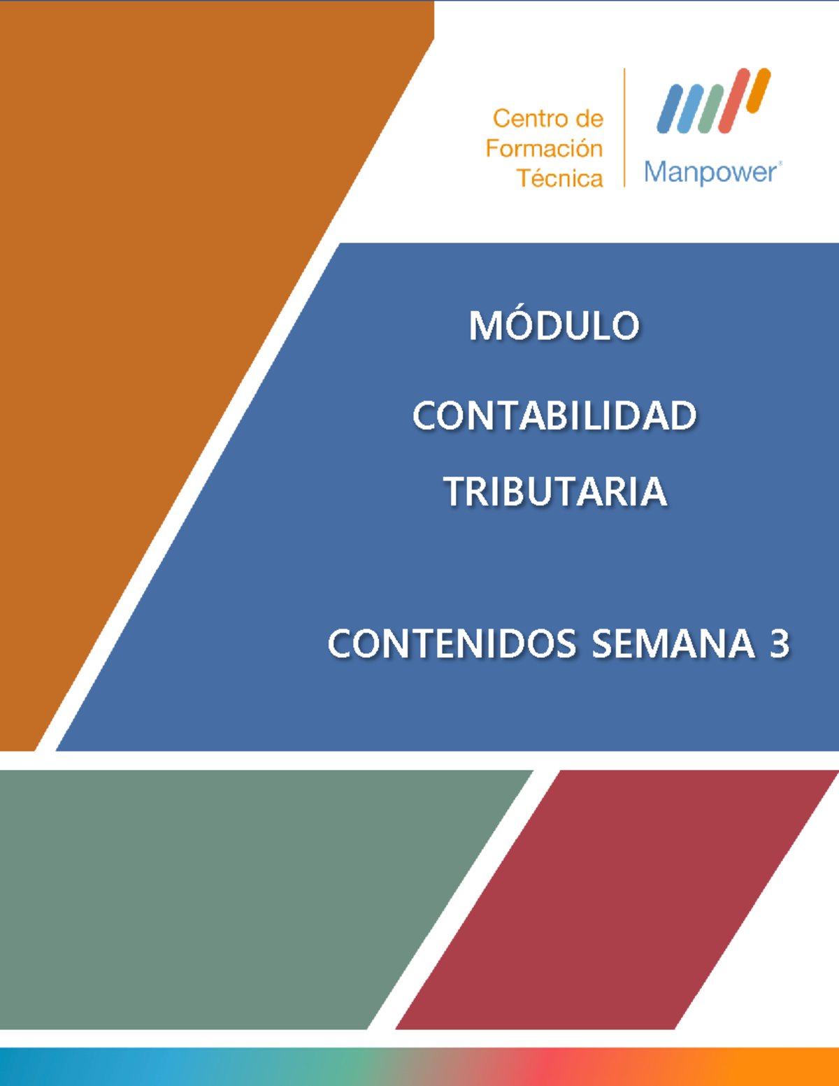 Unidad 2 Semana 3 - Contenido FOL Contabilidad Tributaria - MÓDULO ...