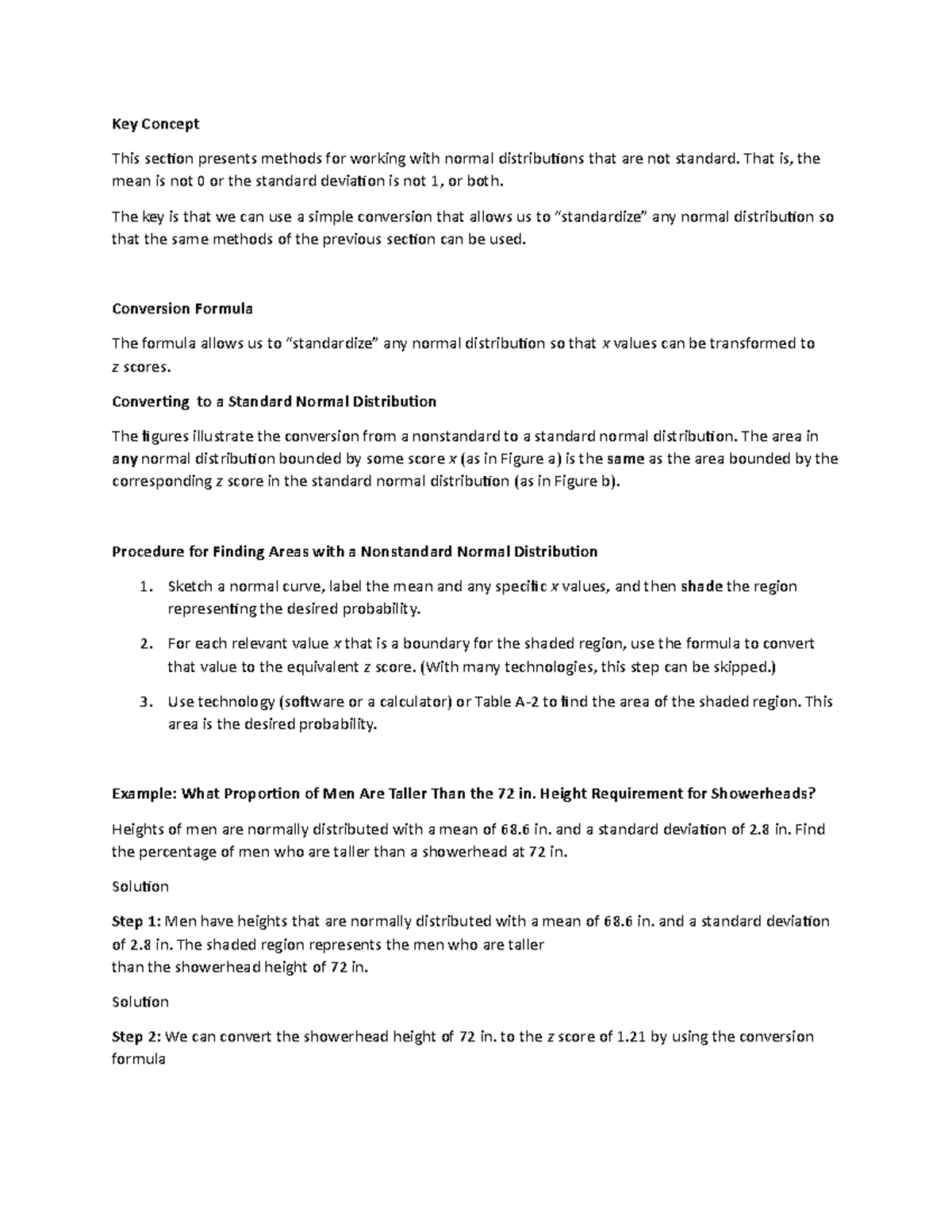 Lecture Notes 6 - Key Concept This section presents methods for working ...