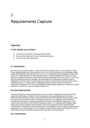 Feasibility Study 1 - good notes for students - Lecture 7: the ...