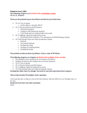 Module 2 Module 2 Lecture F I N A N C I A L M A N A G E M E N T