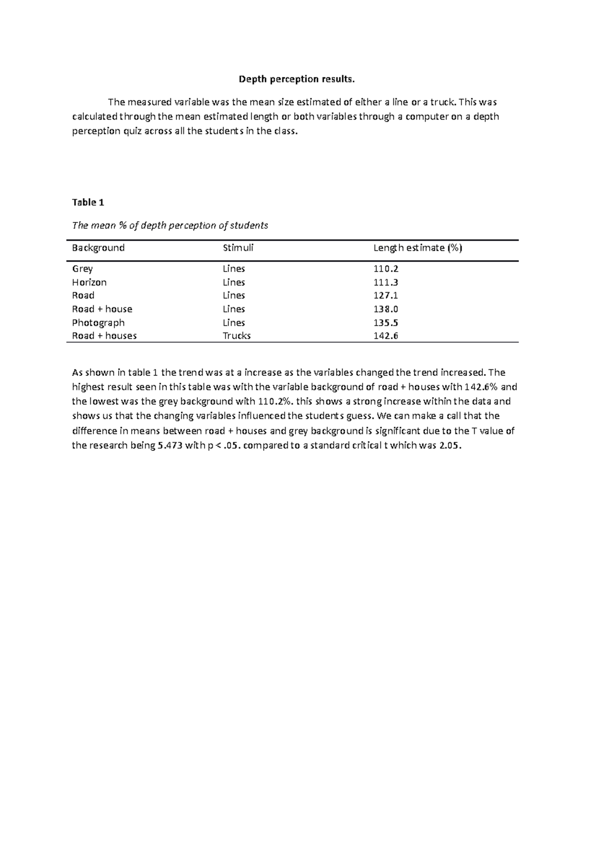 Psy depth perseption - Social and Applied Psychology - University of ...