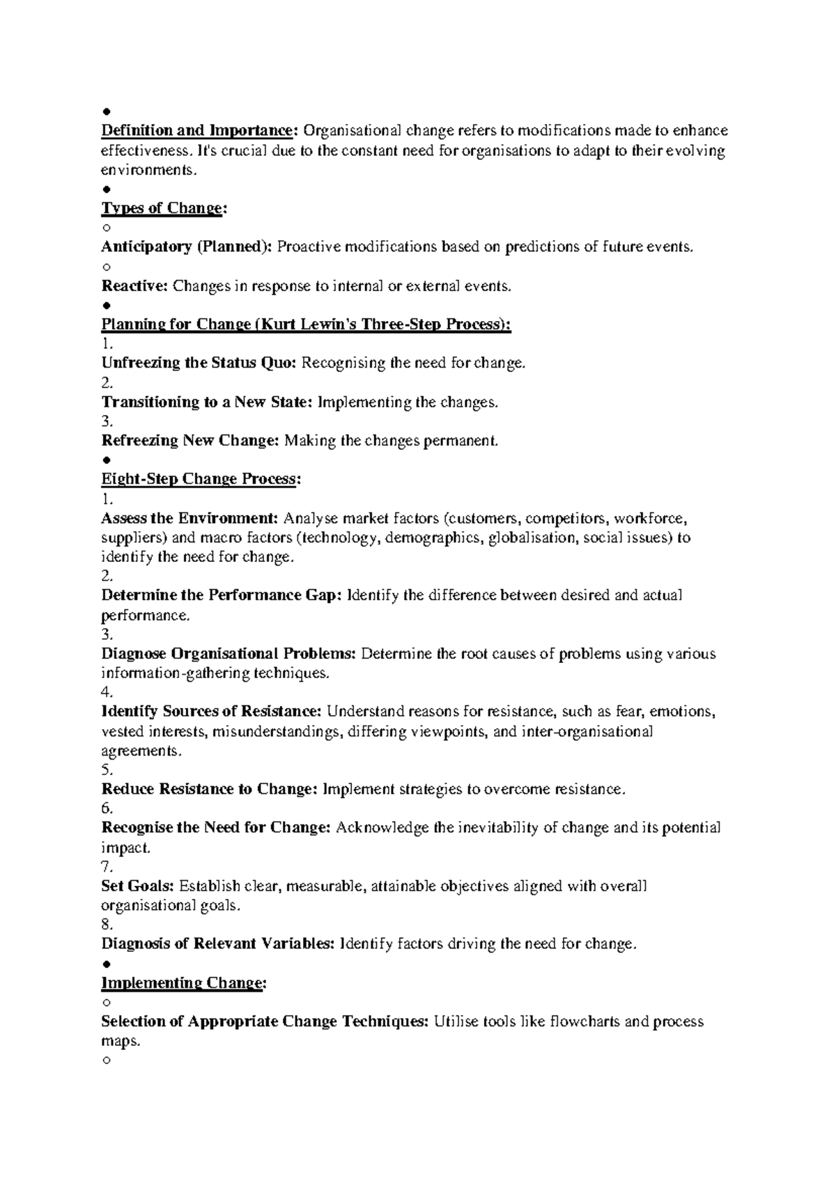 EBUS Chapter 14 Notes - LM NOTEBOOK SUMMARIES - Definition and ...