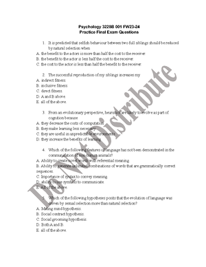 English 1027 Practice Exam - 1. You will be provided with 8 literary ...