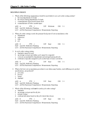 Chapter 9 - Cost Volume Profit Analysis - Test Bank - Chapter 9-Break ...