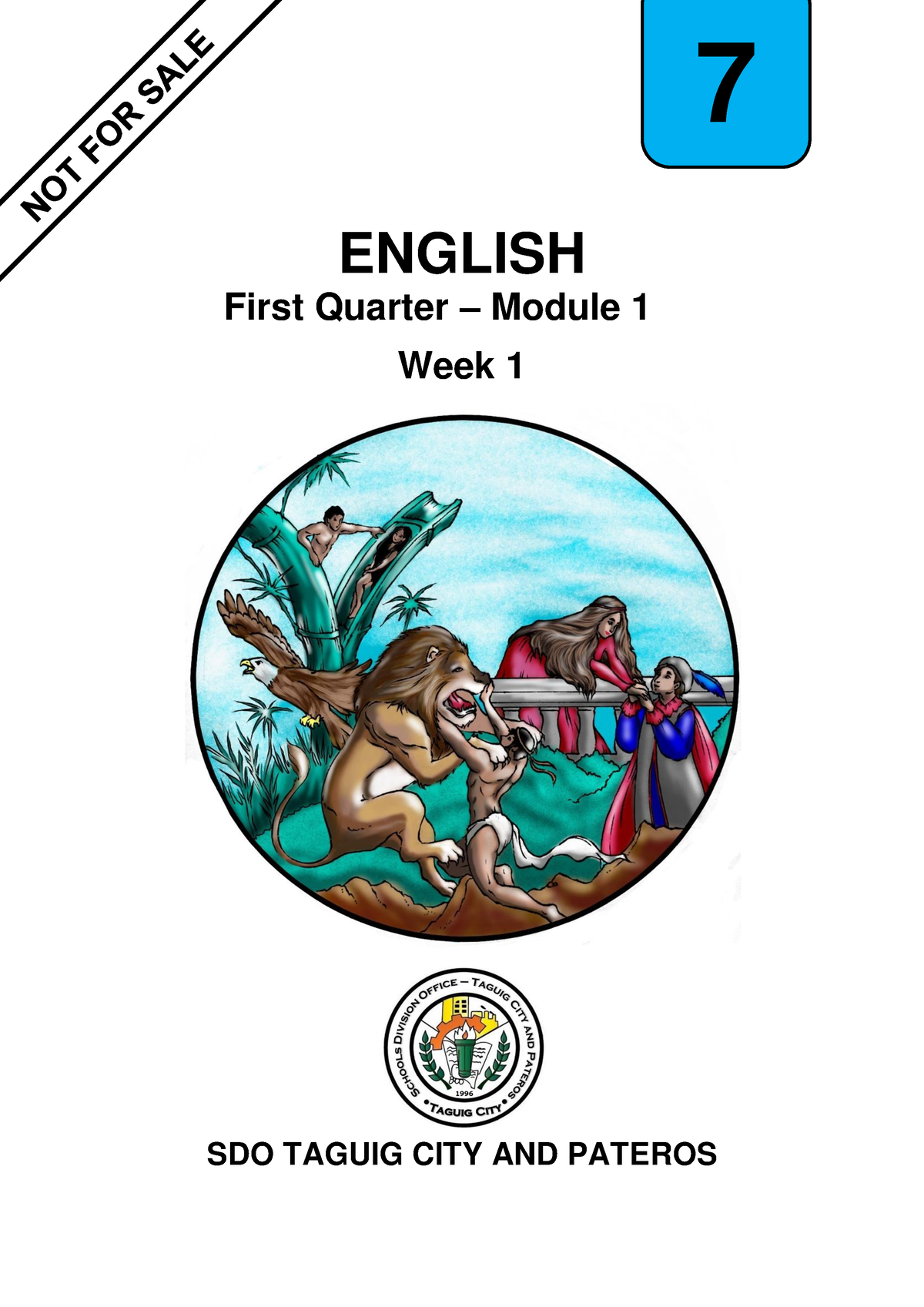 English 7 Q1 M1 W1 - Module - ENGLISH First Quarter – Module 1 Week 1 ...