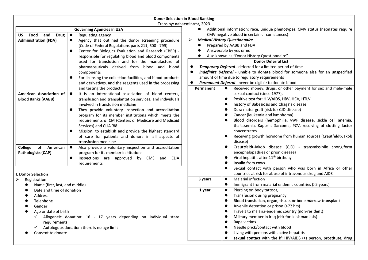 donor-selection-in-blood-banking-donor-selection-registration-name