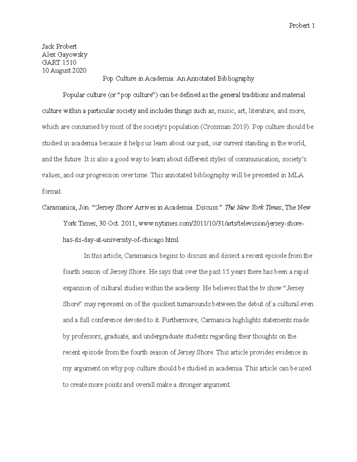 Uoft annotated bibliography image