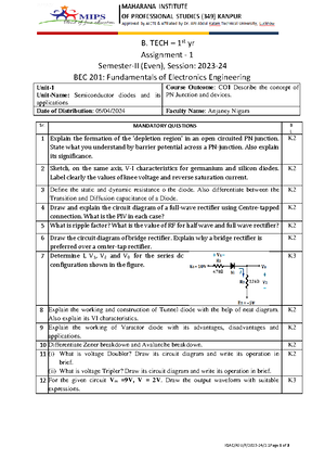 Honors unit 1 - ENGINEERING ADDAA (Online Tutorial Point) Claude ...