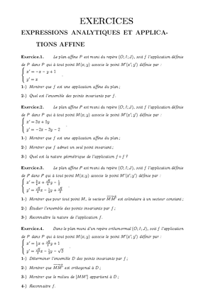 Exercices Corriges Bornes Superieures Et Inferieures - Bornes ...