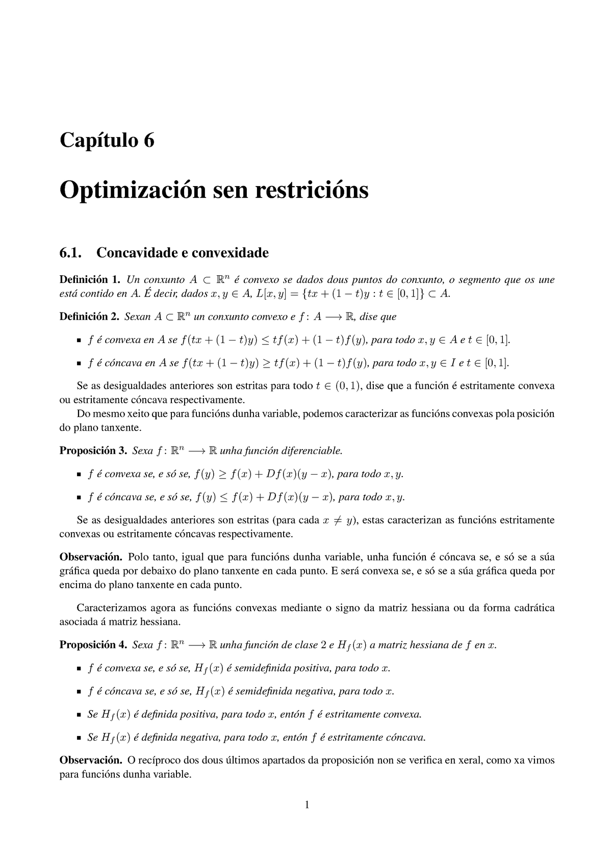 Tema 6 Optimizacion Sin Restricciones Studocu