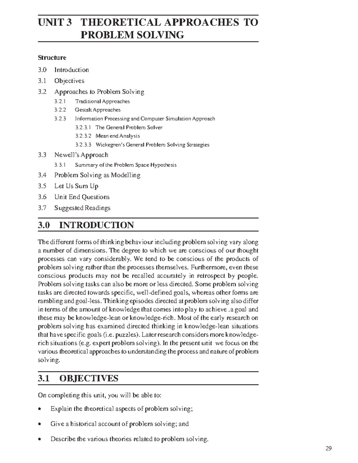 pppkkkkkkkkkkk1 Stages of Problem Solving UNIT 3 THEORETICAL