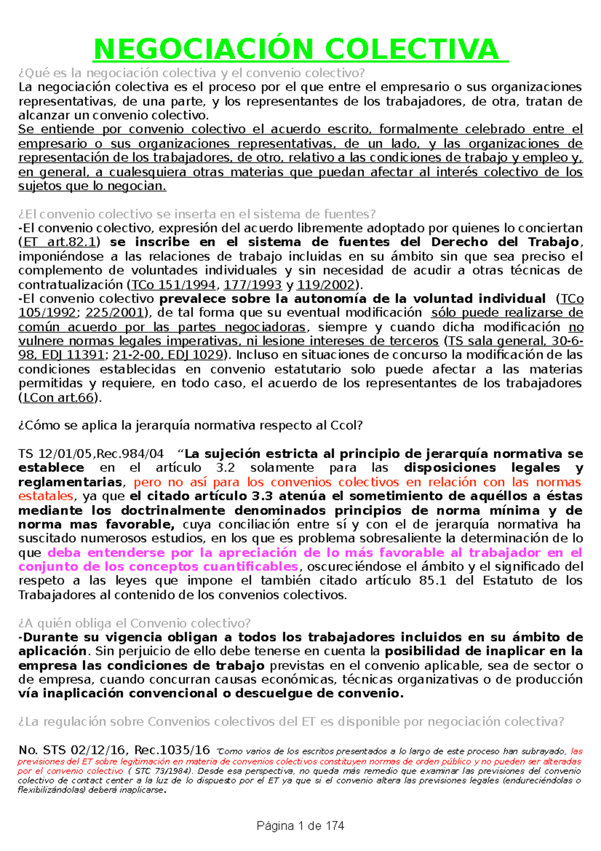 EL Convenio Colectivo - NEGOCIACIÓN COLECTIVA ¿Qué Es La Negociación ...