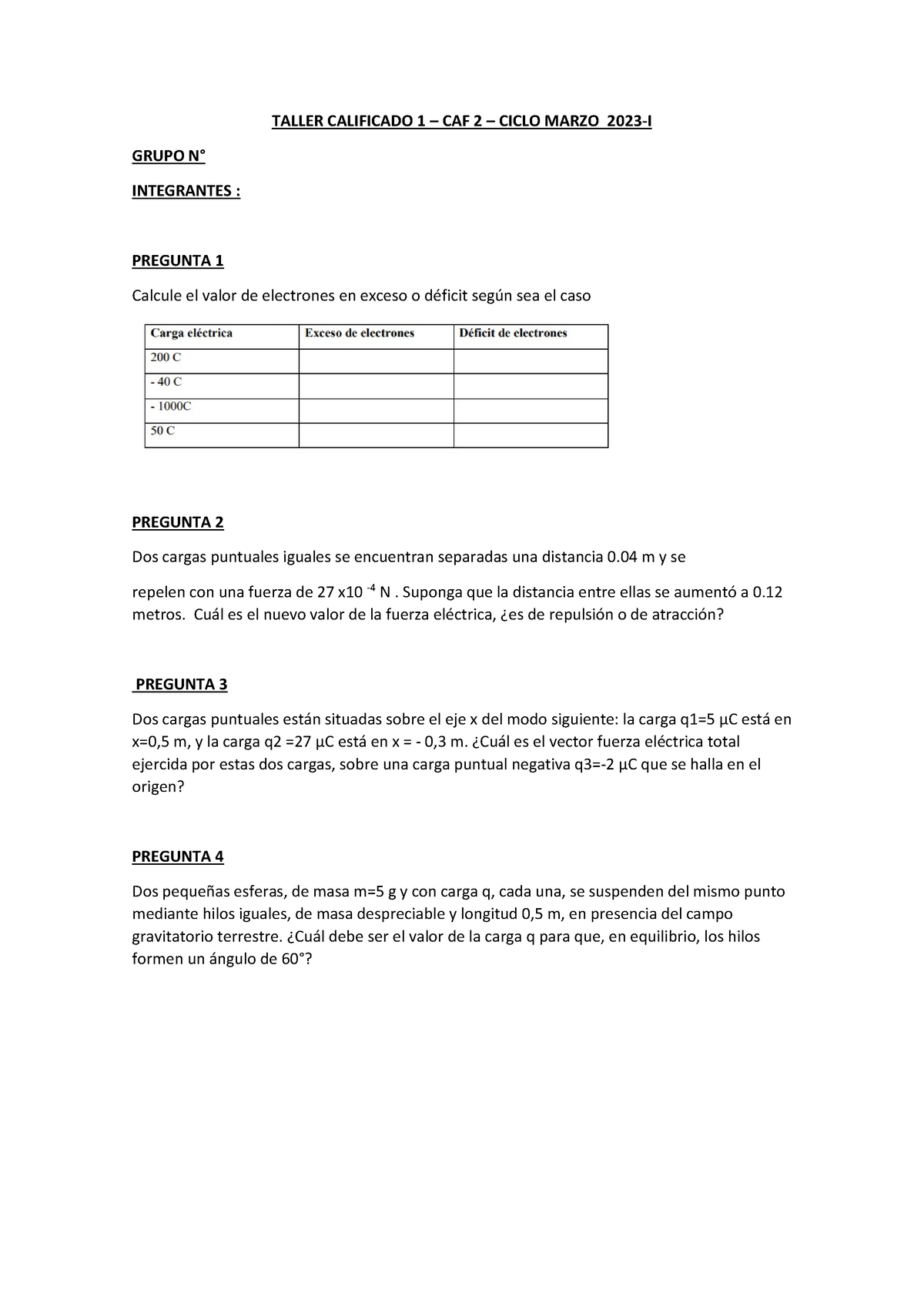 S01.s3- Taller Calificado 1 - TALLER CALIFICADO 1 – CAF 2 – CICLO MARZO ...