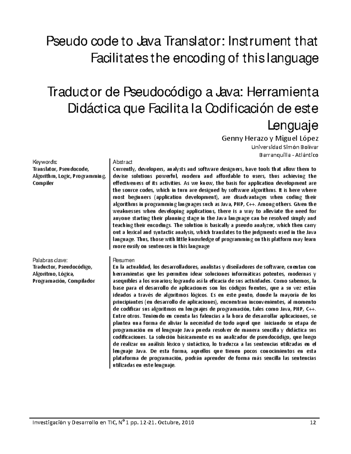 Ojsadmin,+Gestor a+de+la+revista,+2 - Pseudo code to Java Translator ...