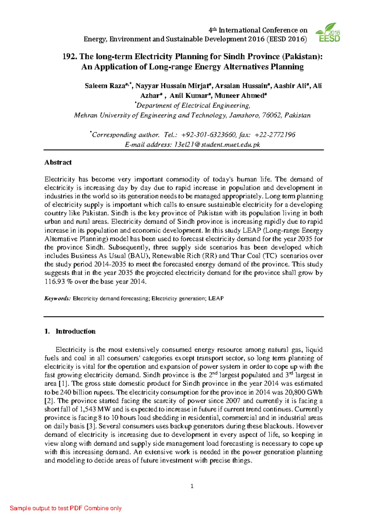 long term energy alternate planning Energy, Environment and