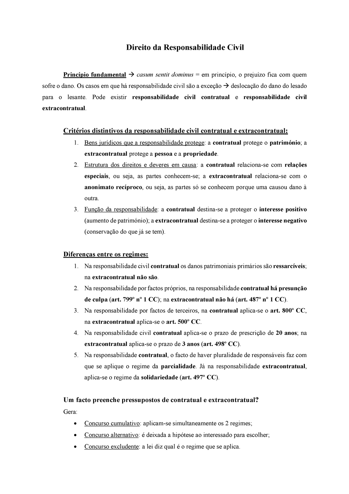 Direito Da Responsabilidade Civil - Direito Da Responsabilidade Civil ...