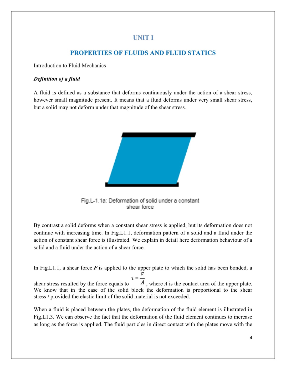 Fluid mechanics notes - MMAE 313 - Studocu