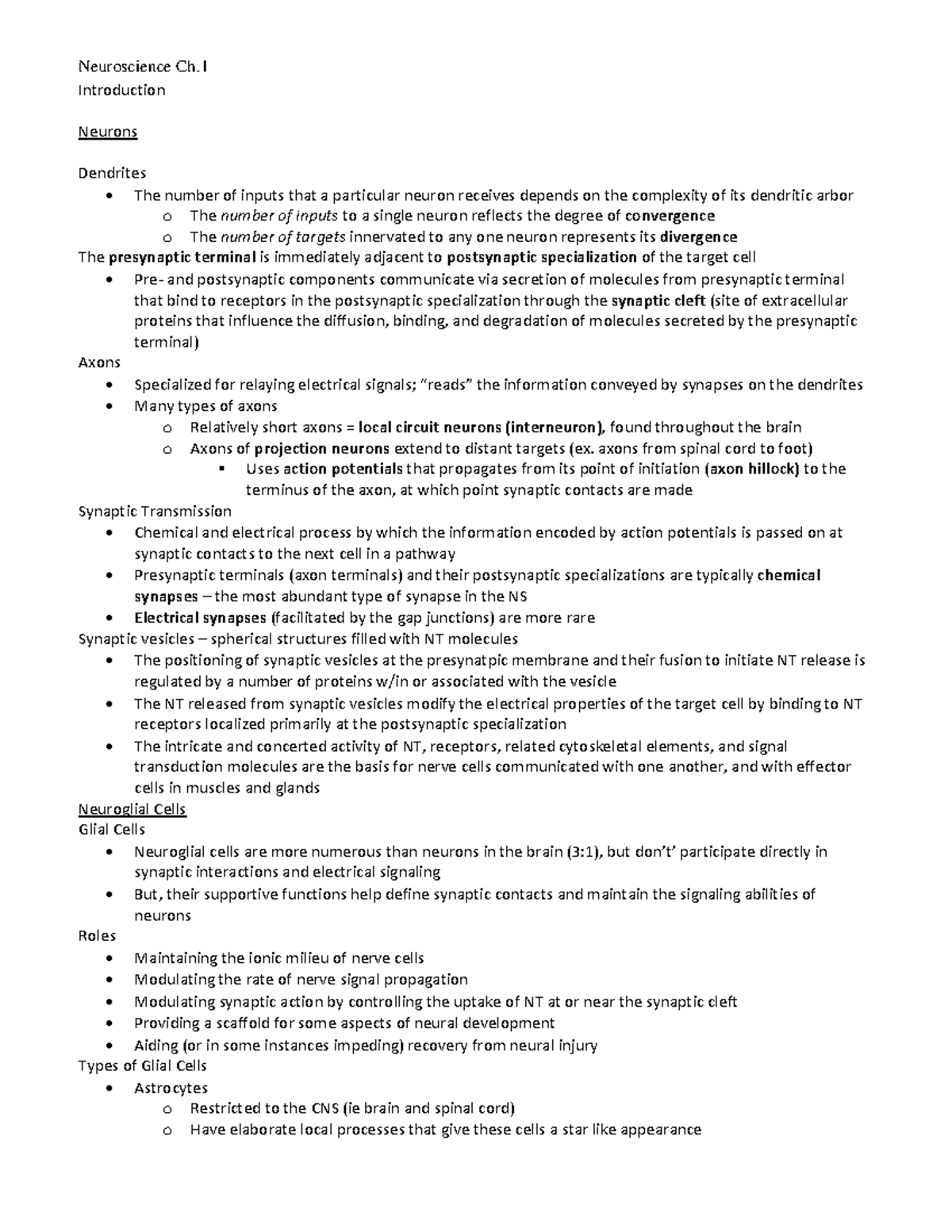 Purve Neuroscience - Chapter Notes - Warning: TT: undefined function ...