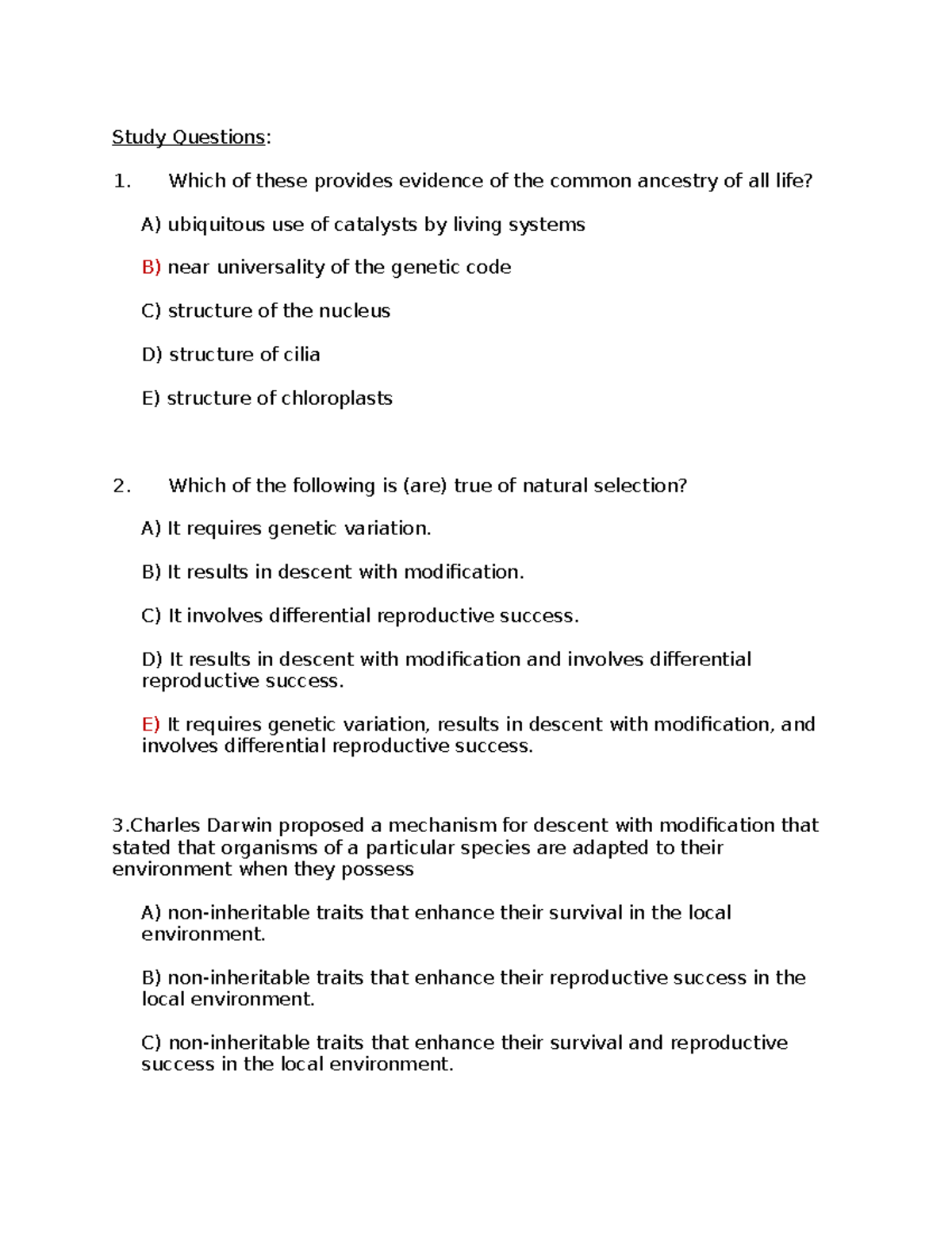 Pre-lecture assignment #1 - Study Questions: 1. Which of these provides ...
