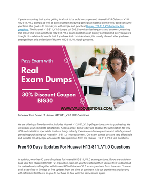 H12-811 Dumps Vce