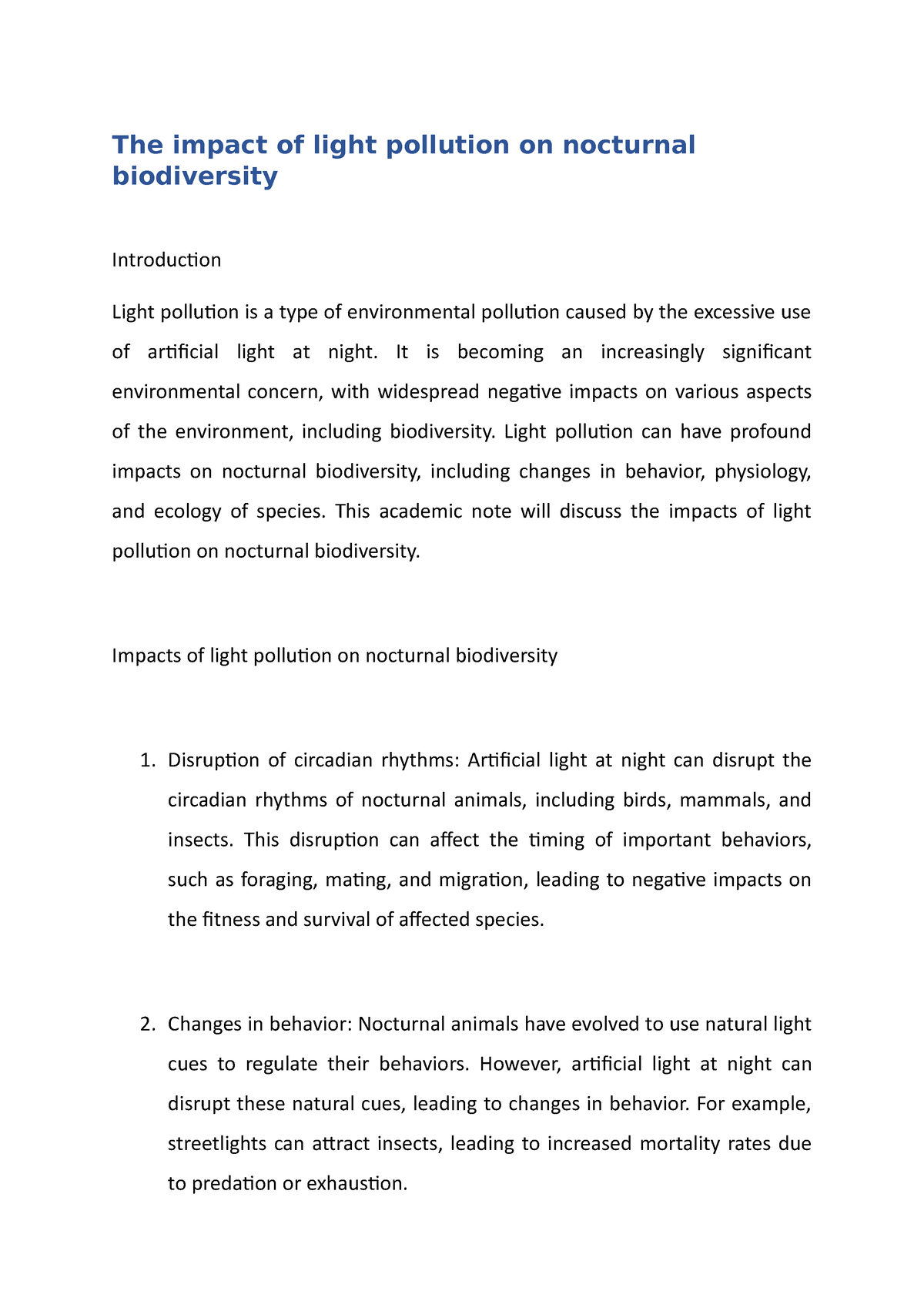 the-impact-of-light-pollution-on-nocturnal-biodiversity-the-impact-of