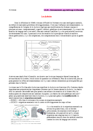 Cours - Raisonnement, Apprentissage Et L'education - G UE28 ...