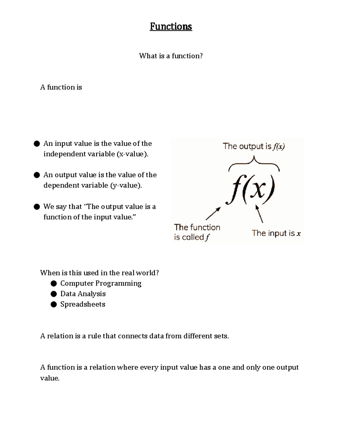 functions-document-what-is-a-function-a-function-is-an-input-value