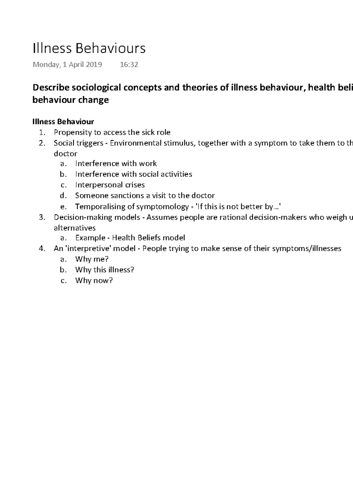 illness-behaviours-describe-sociological-concepts-and-theories-of