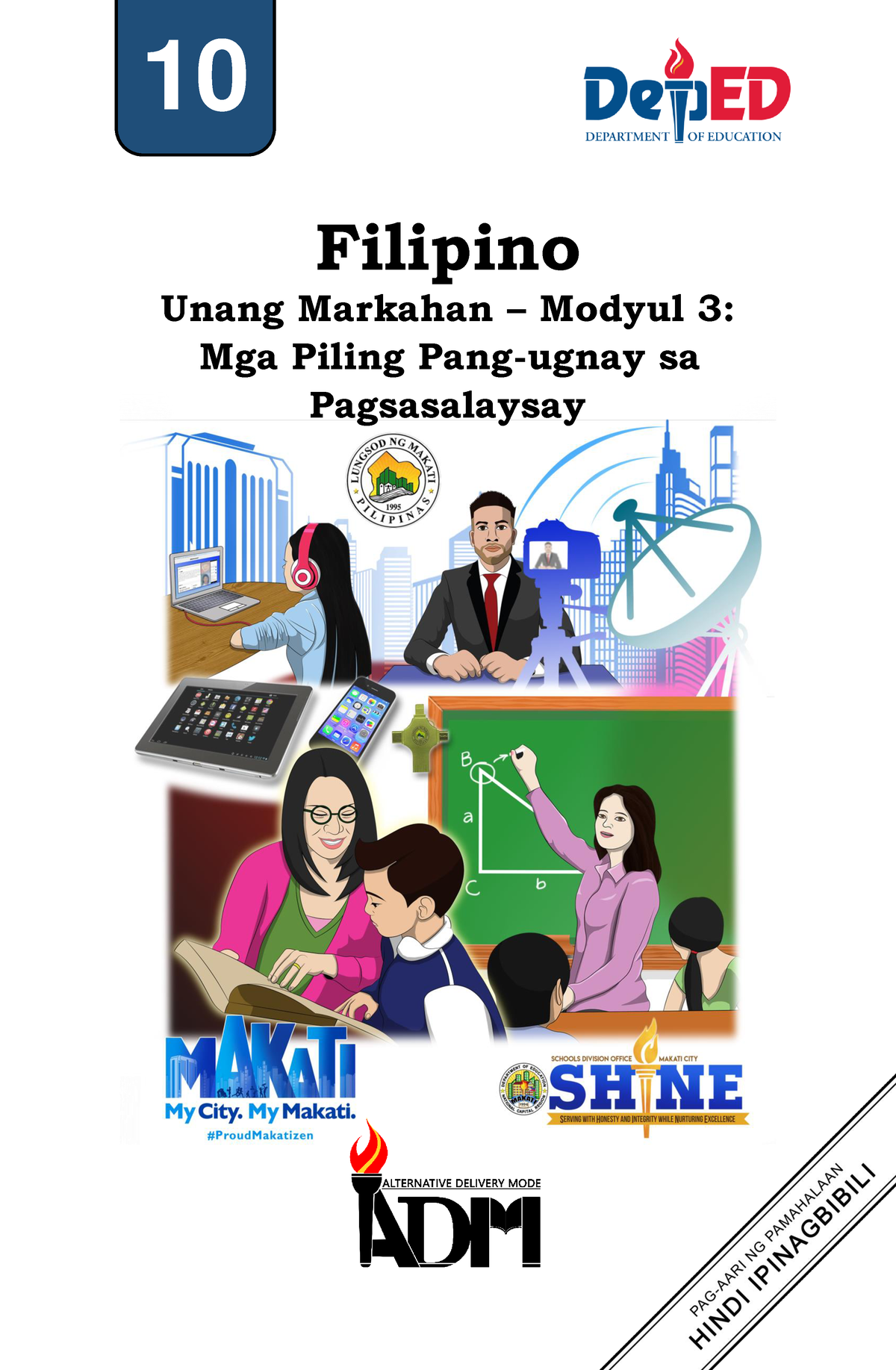 Filipino 10 Q1 Mod3 Forprint - Filipino Unang Markahan – Modyul 3: Mga ...