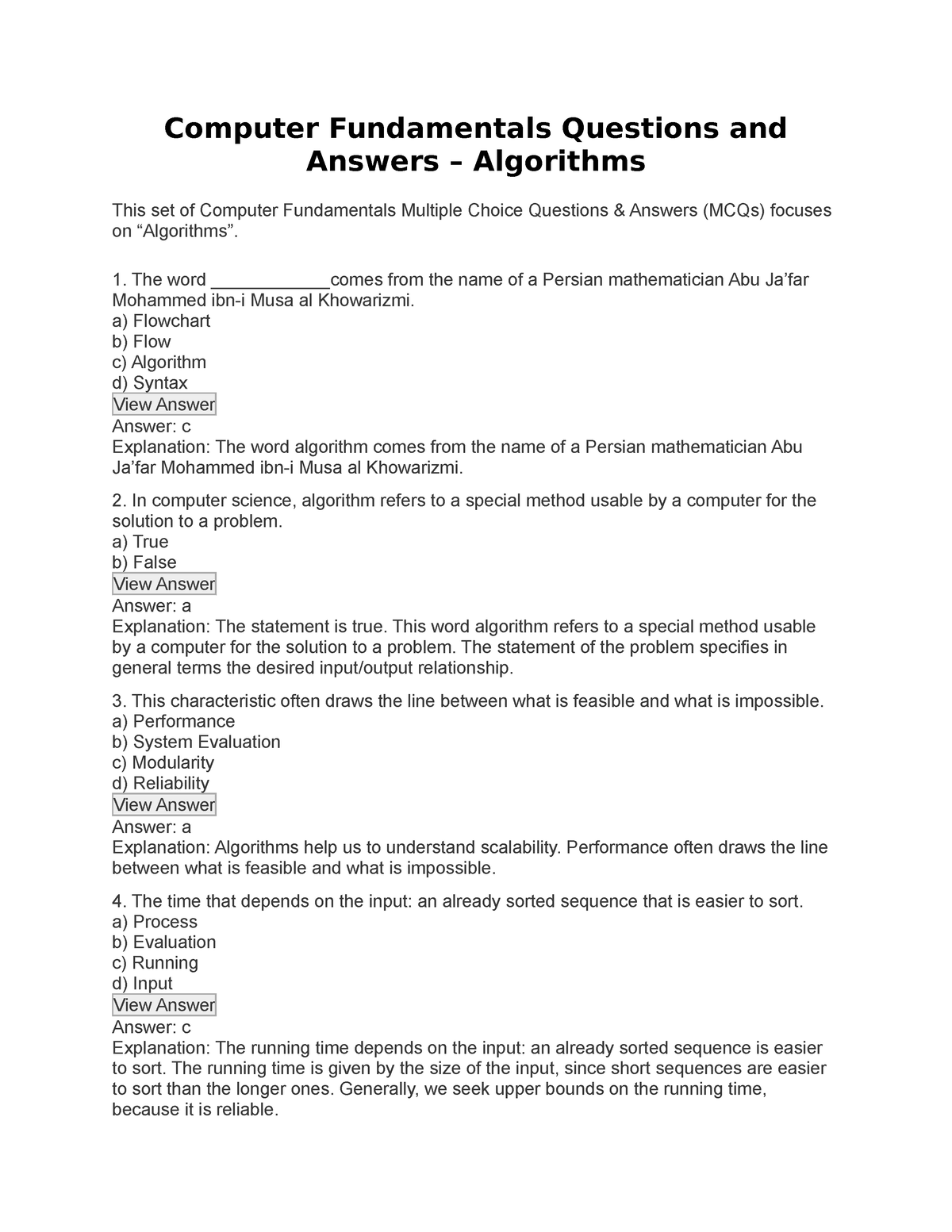 Chapter 6 Key - .... - Computer Science - Introduction - FPT - Studocu