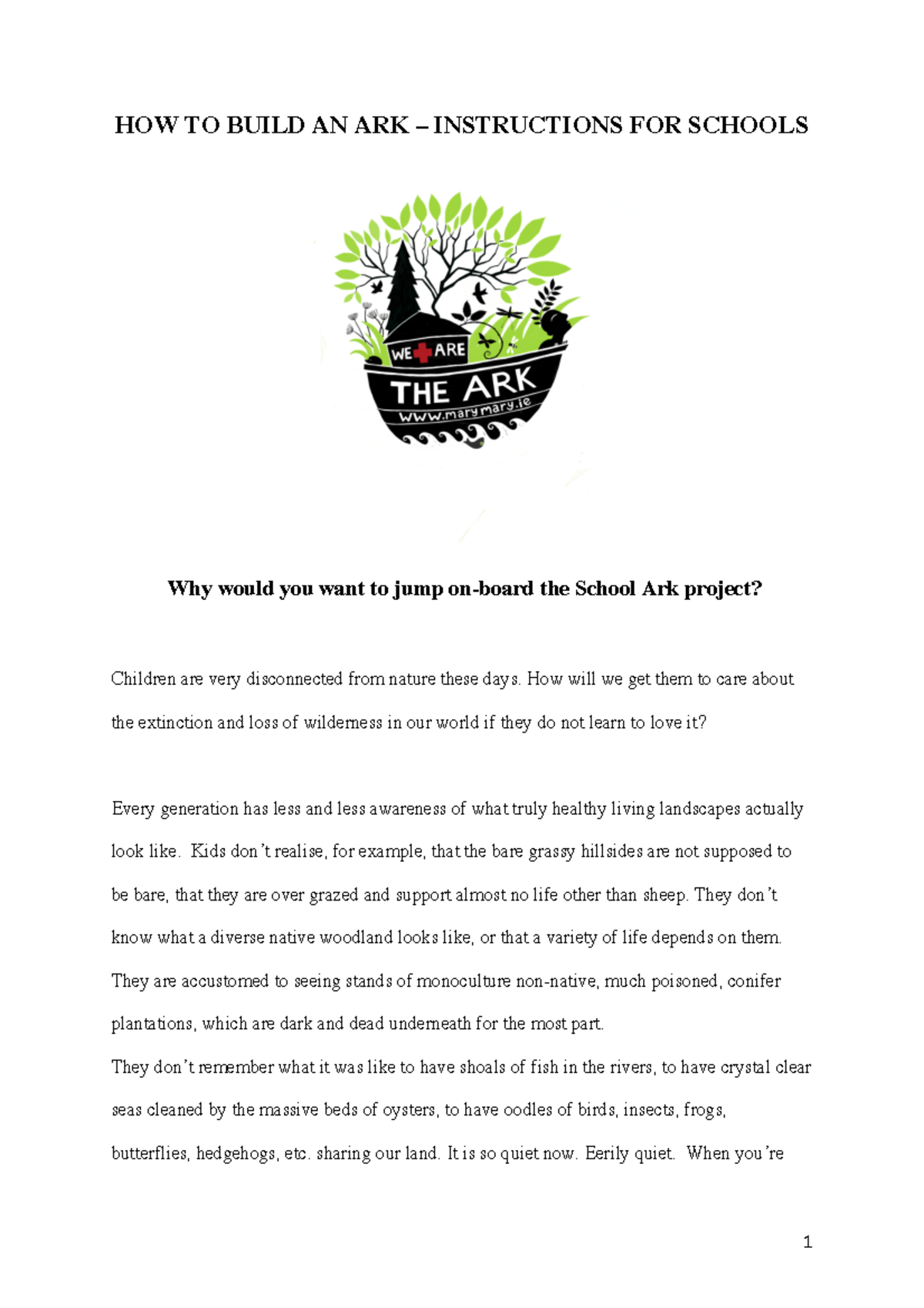 5 HOWTO BuildANARK InstructionsFOR Schoolswords HOW TO