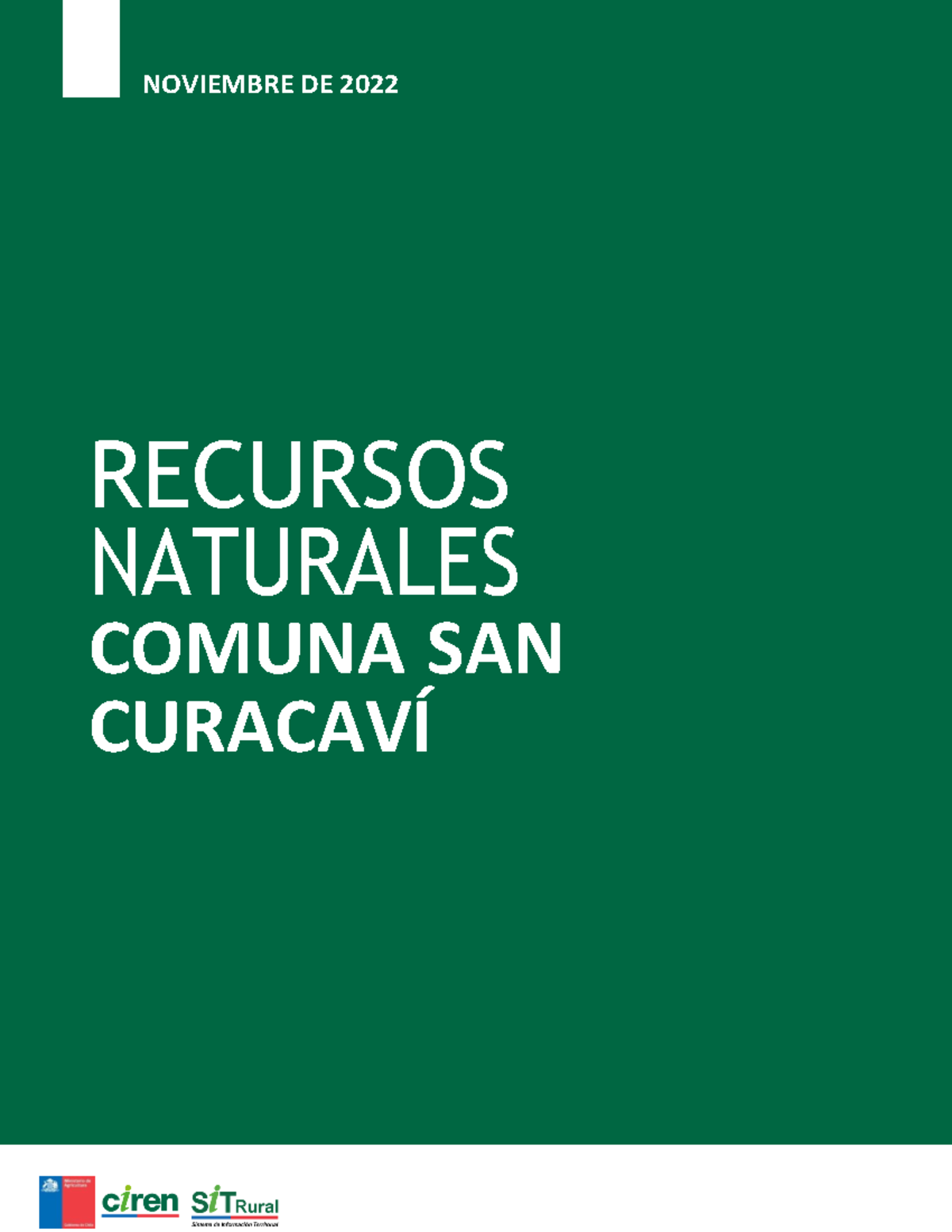 Curacavi rec nat - Resumen de estructura geografíca Curacaví Chile ...