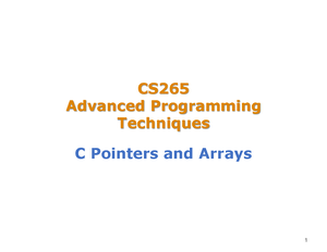 Unix-continued - Lecture 3 - CS Advanced Programming Techniques Unix ...