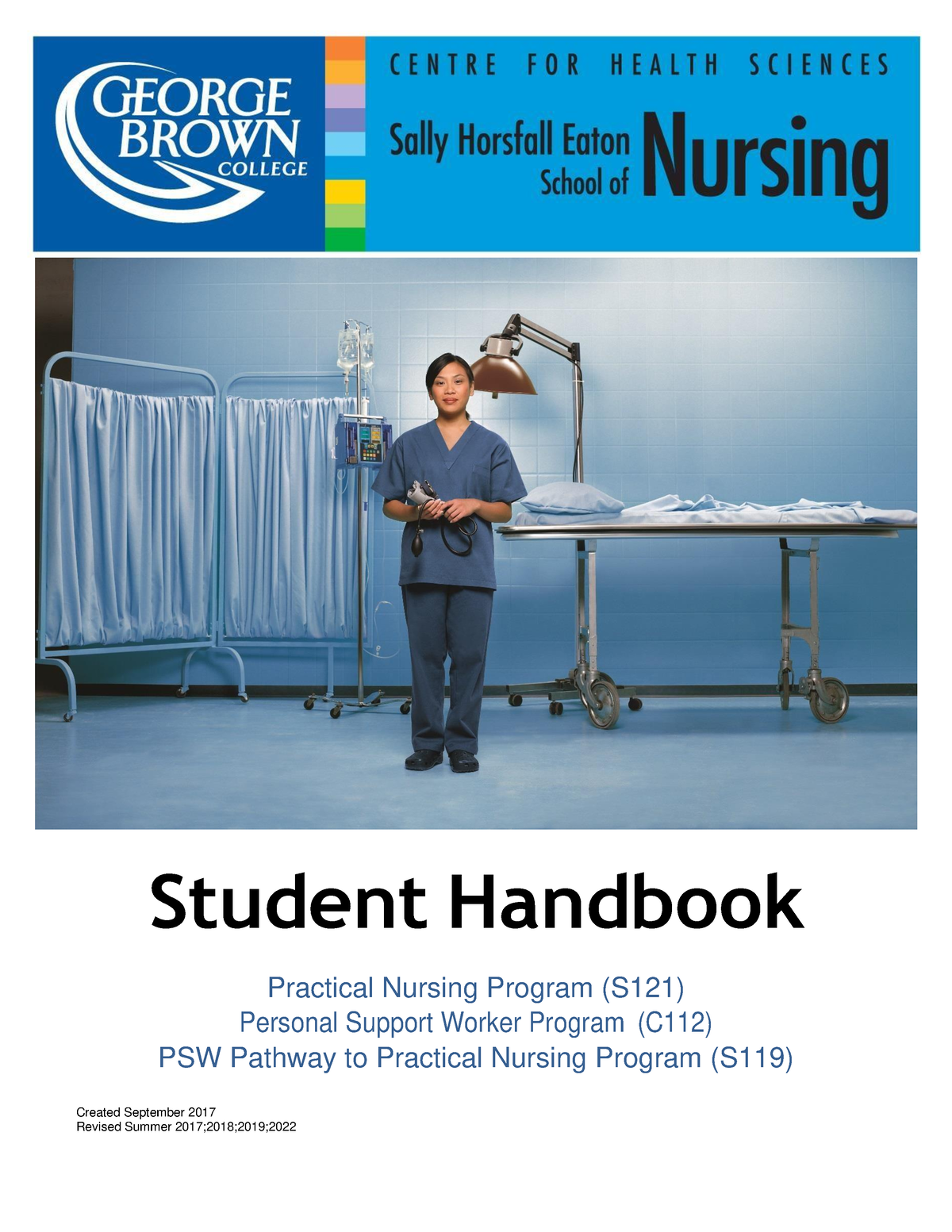 School of Nursing Student Handbook 2023 Student Handbook Practical