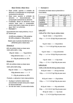 Anotações - Bromatologia - ANOTAÇÕES DE AULA – DETERMINAÇÃO DE CINZAS ...