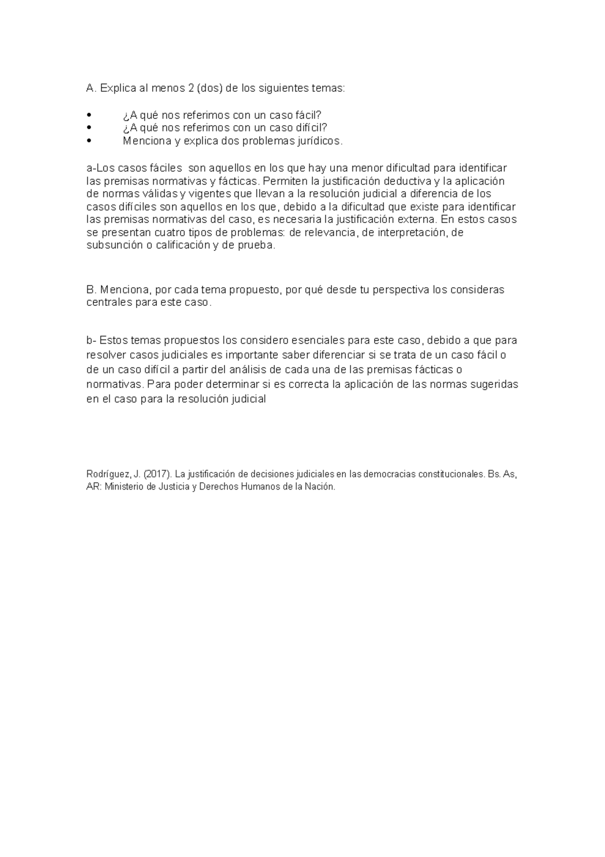 FORO 2 TAJ - foro 2 - A. Explica al menos 2 (dos) de los siguientes ...