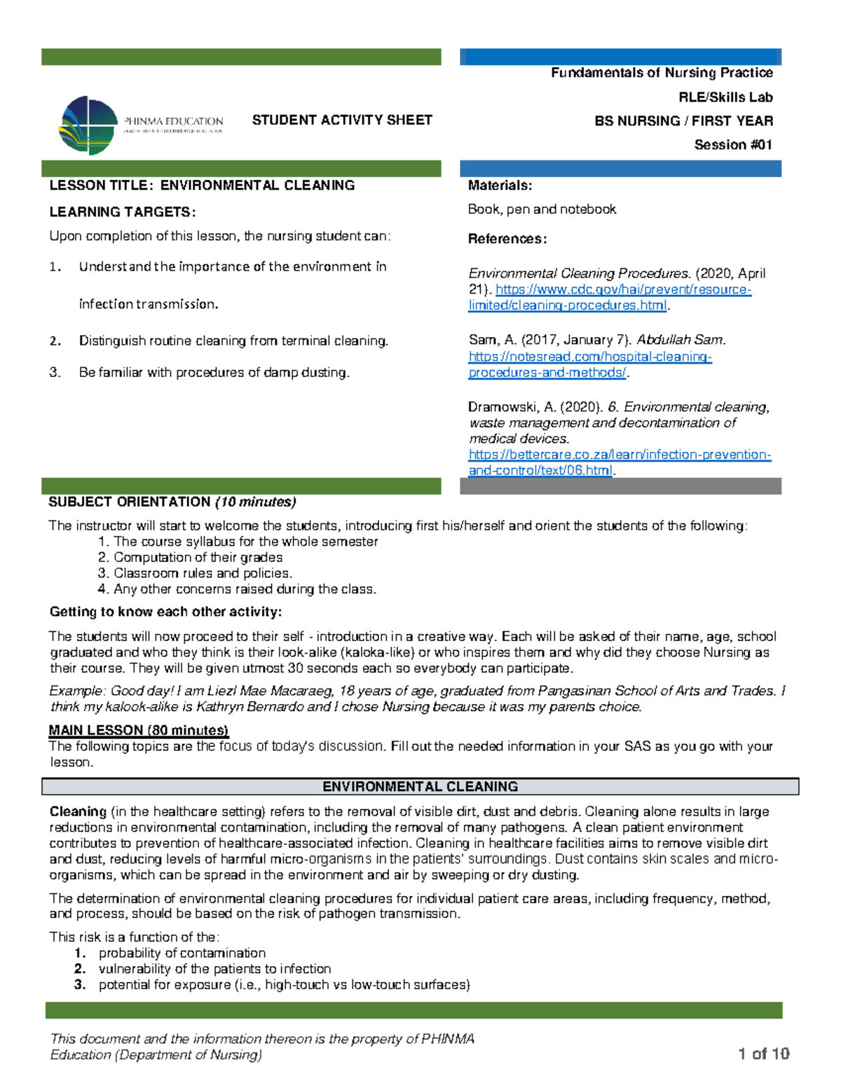 Funda Rle 01 Sas - This Document And The Information Thereon Is The 