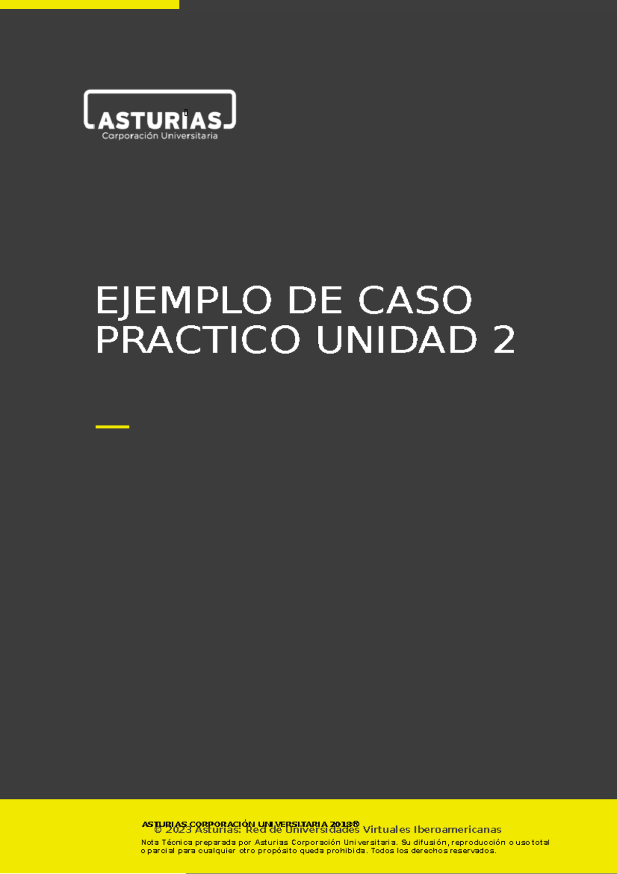 Ejemplo CASO Pract-UND2 - EJEMPLO DE CASO PRACTICO UNIDAD 2 — Unidad 2 ...