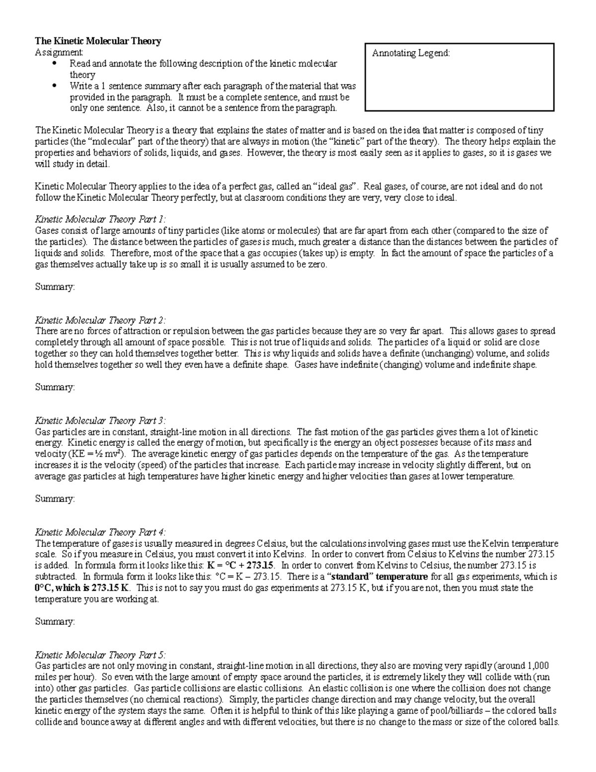the-kinetic-molecular-theory-annotating-2019-studocu