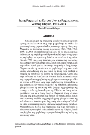 MGA Hamong Kinakaharap NG MGA MAG Aaral - VIVIANE JOY P. DICANG Et Al ...